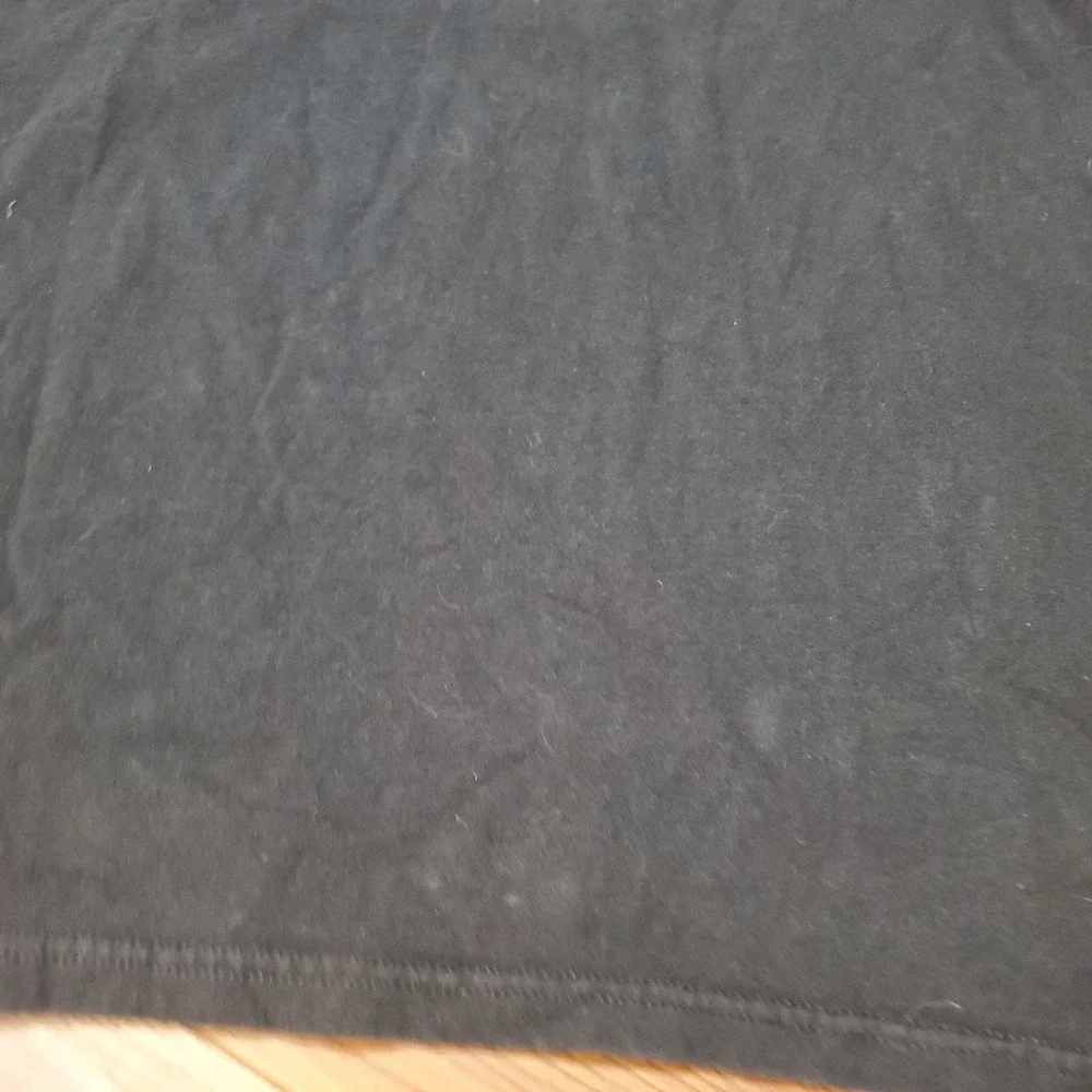 Vtg Quiksilver Mens Graphic T-Shirt Black Logo Surf Skate Y2K Size Large